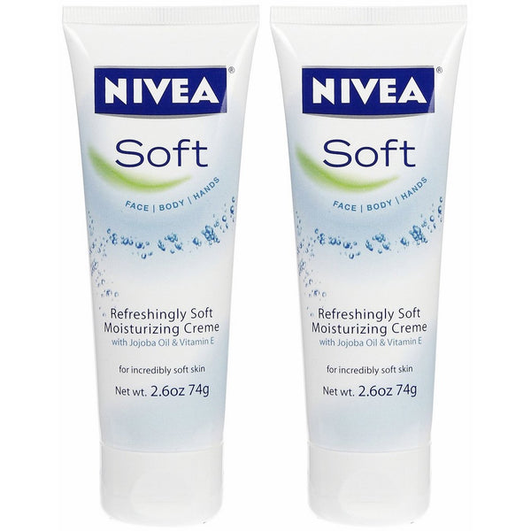 Soft Body Creme, 2.6 oz, 2 pk