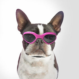 Namsan Dog Sunglasses - Dog Goggles UV Protection Sunglasses for Dog - Pink