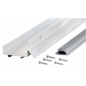 M-D Building Products 6155 U-Shaped Door Bottom with Drip Cap, DCV 134, 36 Inches, Aluminum
