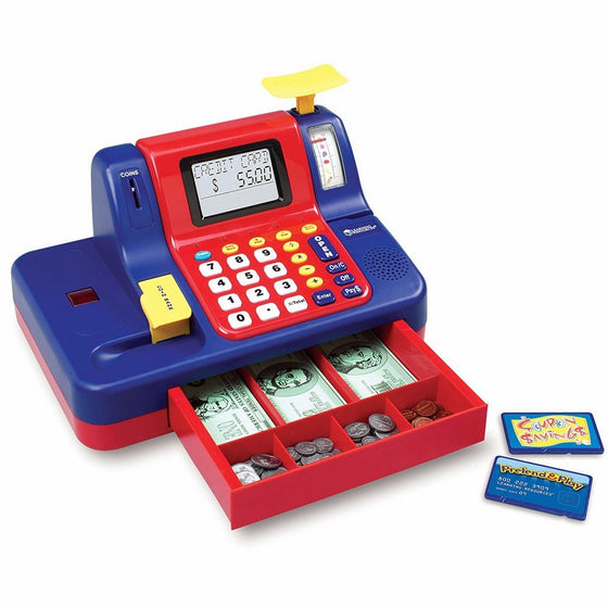 Learning Resources Pretend & Play Teaching Cash Register