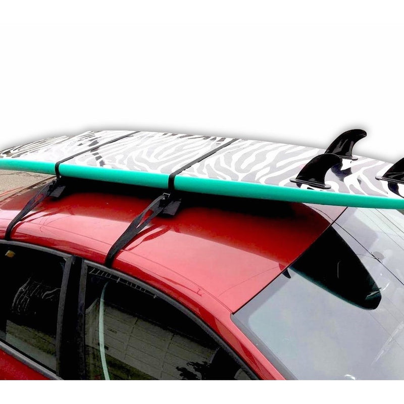 Block Surf Surfboard Roof Rack, Universal Fit for Cars and SUVs