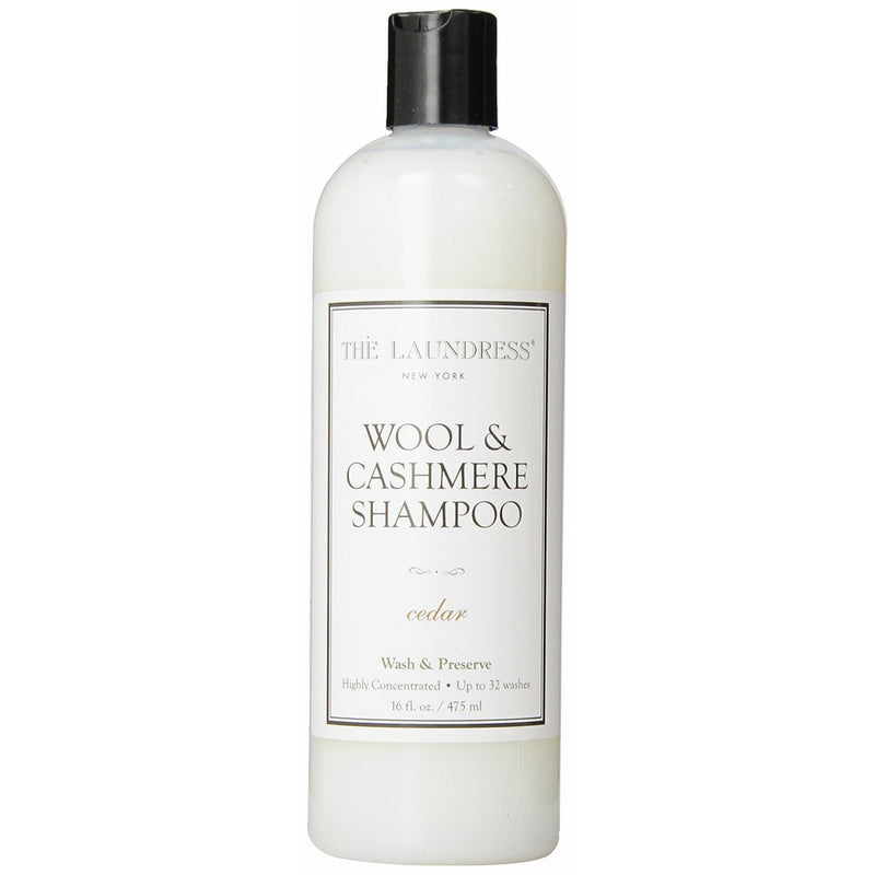 The Laundress Wool & Cashmere Shampoo, Cedar, 16 fl. oz. – 32 loads