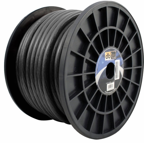 DB Link GW4BK100Z 4-Gauge 100-Feet Power Wire (Black)