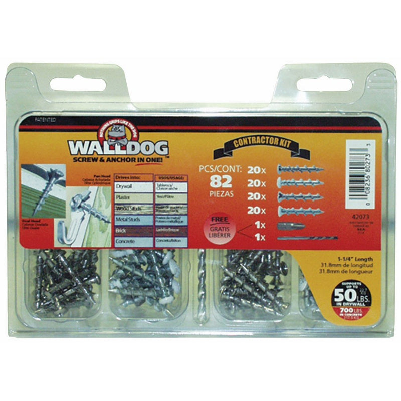 The Hillman Group 42073 WallDog Contractor Kit