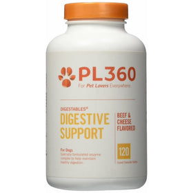 PL360 Digestive Support for Dogs, DigestAbles, 120ct