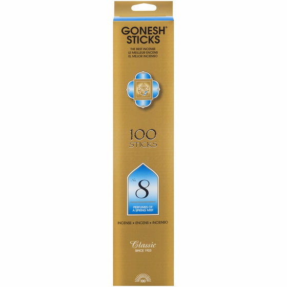 #8 – 100 STICK PACK – Classic Incense by GONESH