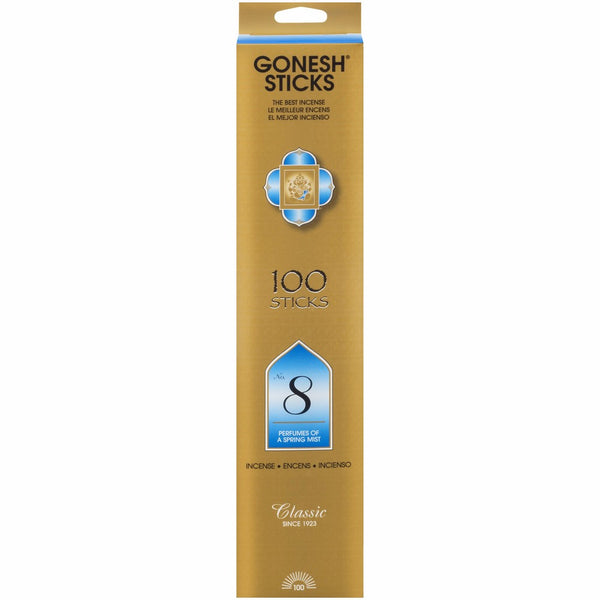 #8 – 100 STICK PACK – Classic Incense by GONESH