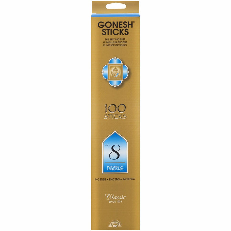 #8 – 100 STICK PACK – Classic Incense by GONESH