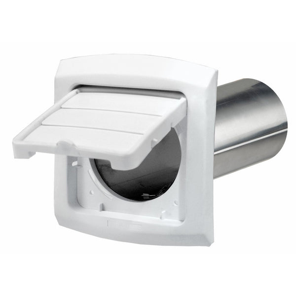 Dundas Jafine BHLH4WZW EzAccess 4-Inch Dryer Vent Hood, White