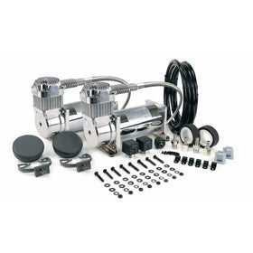 VIAIR 380C 200 PSI Dual Performance Value Pack - Chrome