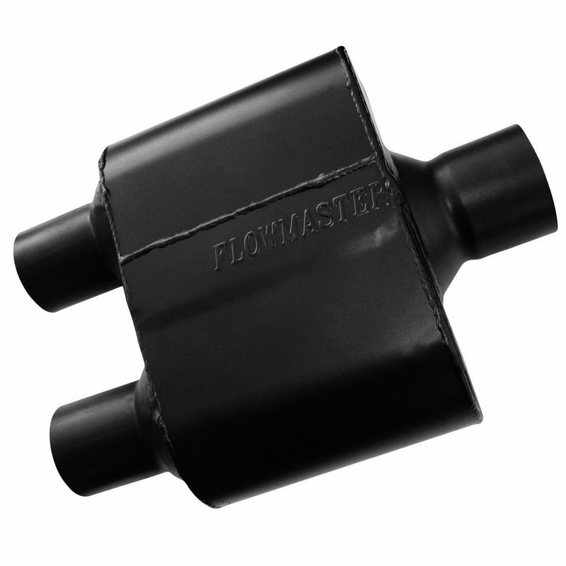 Flowmaster 8425152 Super 10 Muffler 409S - 2.50 Center IN / 2.25 Dual OUT - Aggressive Sound