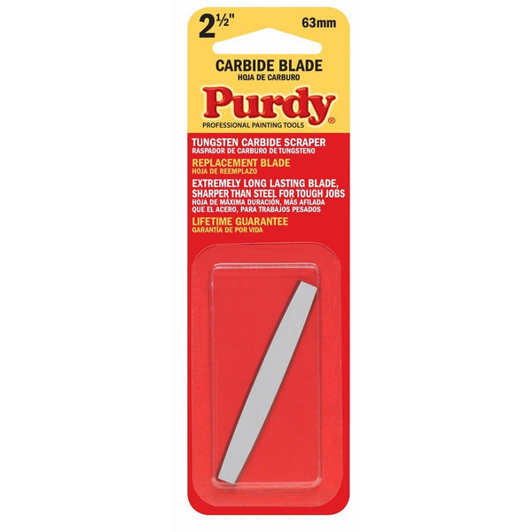 Purdy 144900235 Surface Prep Tool Premium Carbide Scraper Replacement Blades, 2-1/2 inch