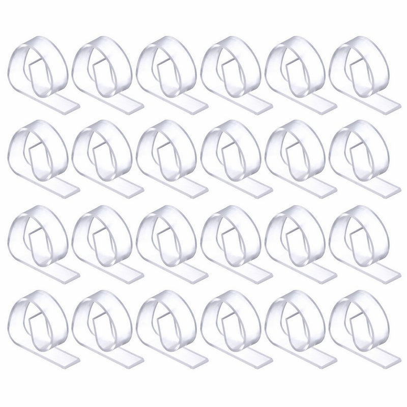 72 Plastic Tablecloth Clips (Receive 72 Per Order) (CLEAR, 1)