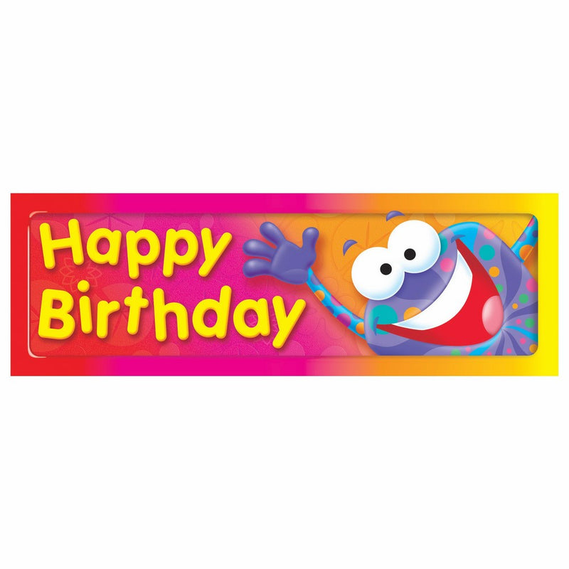 Trend Enterprises Inc Happy Birthday Frog-tastic! Bookmarks, 36 ct