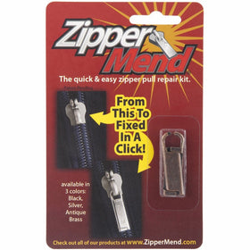 ZipperMend Antique Bronze