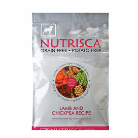 Dogswell Nutrisca Dog Food, Lamb and Chickpea, 15-Pound Package