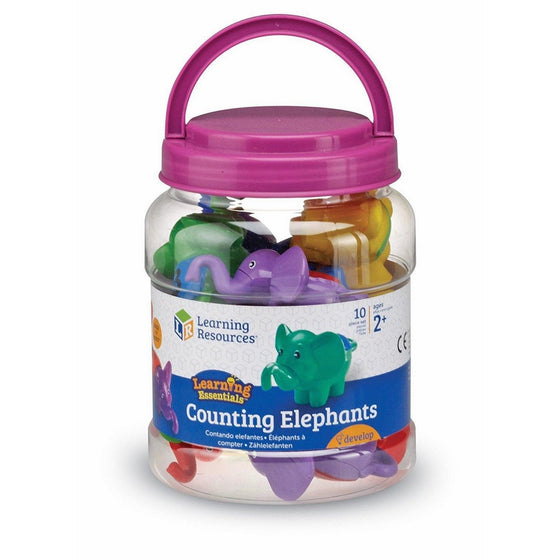 Learning Resources Counting Elephants, Set of 10