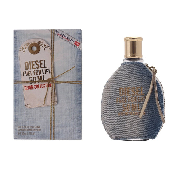 Diesel Fuel for Life Denim Collection Eau De Toilette Spray for Women, 1.7 Ounce