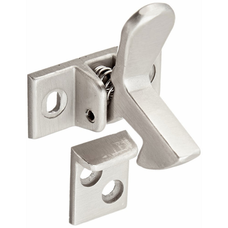 Slide-Co 244691 Cabinet Door Elbow Catch, Satin Nickel Plated