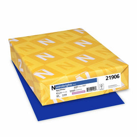 Astrobrights Color Paper, 8.5” x 11”, 24 lb/89 gsm, Blast-Off Blue, 500 Sheets (21906)