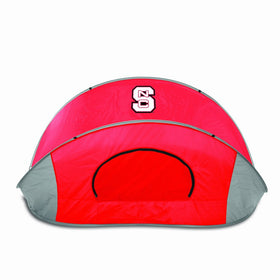 NCAA North Carolina State Wolfpack Manta Portable Pop-Up Sun/Wind Shelter, Red