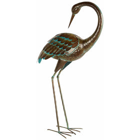 Regal Art & Gift LG Crane Preening Standing Art