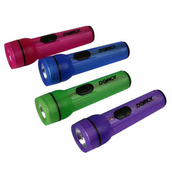 Dorcy 1D LED Frostbrite Flashlight, Assorted Colors (41-2339)