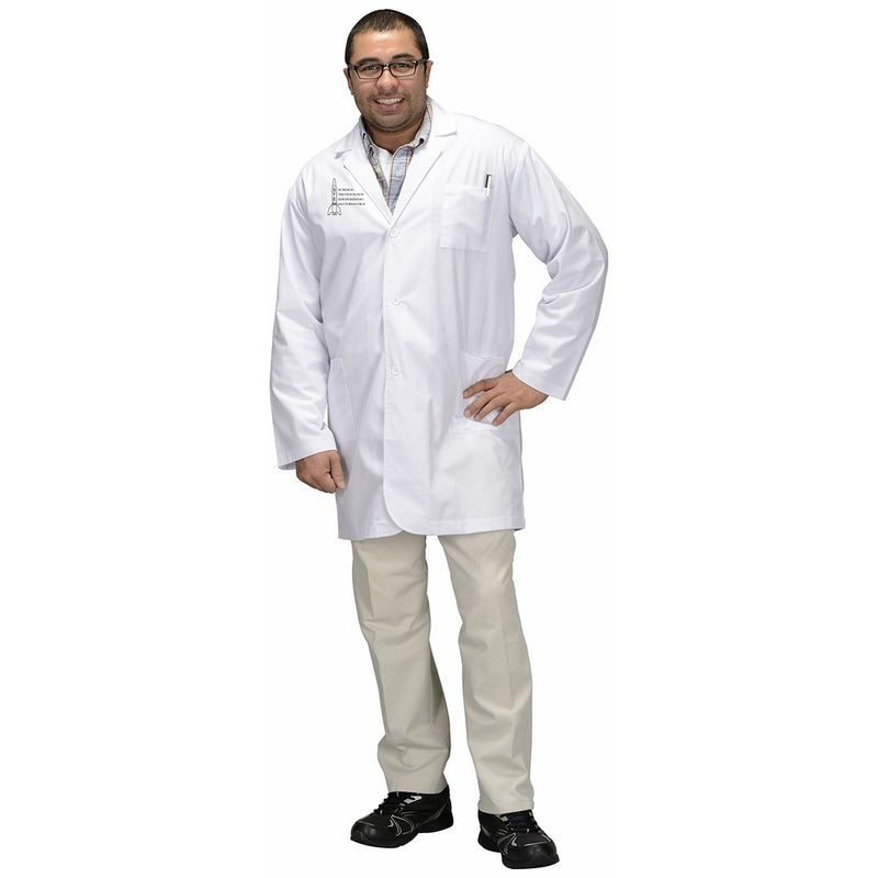 Aeromax Adult Lab Coat, 3/4 Length/Small