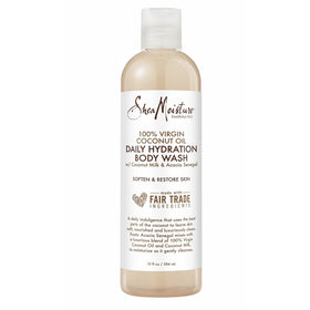 Shea Moisture 100% Virgin Coconut Oil Daily Hydration Body Wash 13 oz