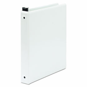 Wilson Jones 39314W Hanging DublLock Round Ring Binder, 1" Cap, White