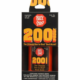 Buck Stop 200 Proof Ultimate Doe in Heat Scent, 2-Ounce
