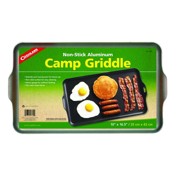 Coghlan's Two Burner Non-Stick Camp Griddle, 16.5 x 10-Inches