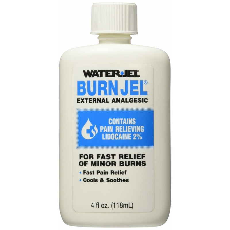 Water Jel Burn Jel, For Fast Relief of Minor Burns 4 fl oz (118 ml)
