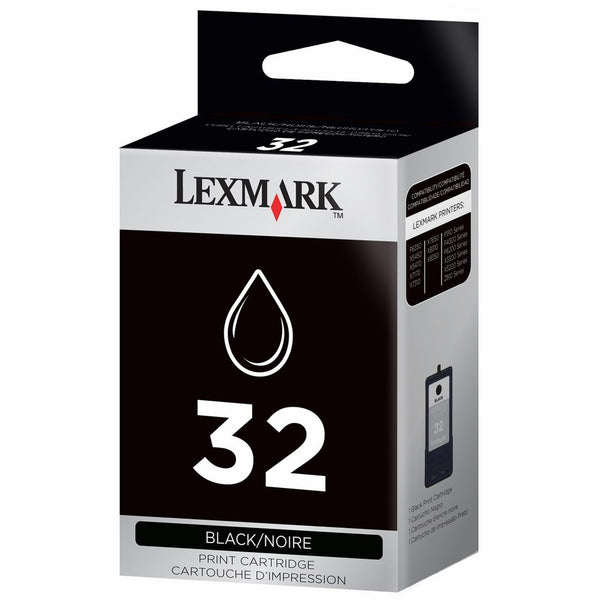 Lexmark #32 Print Cartridge, Black (18C0032)