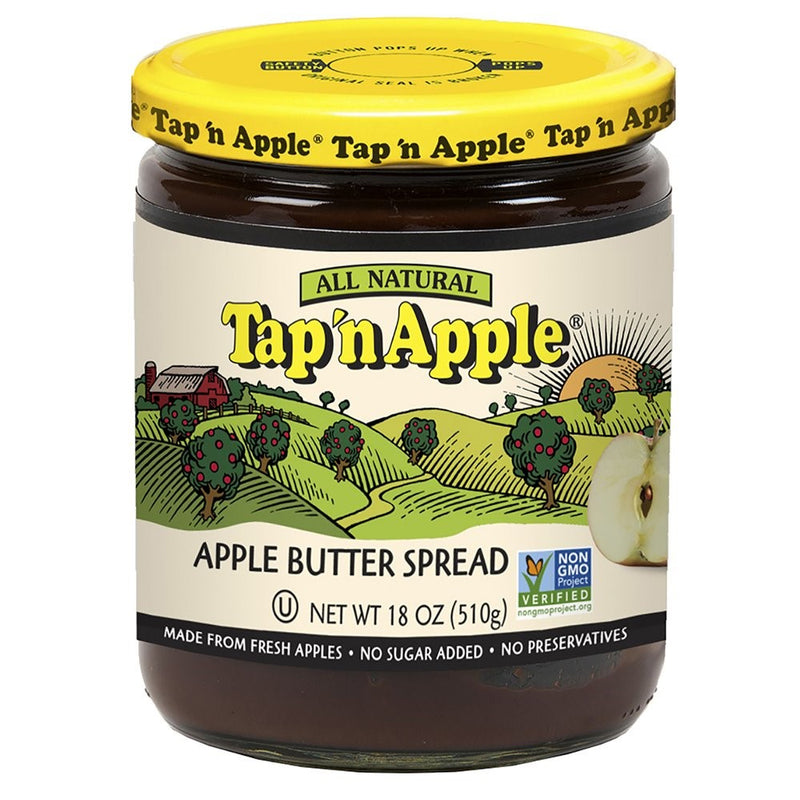 Tap'n Apple Apple Butter Spread, 18 Ounce Jar