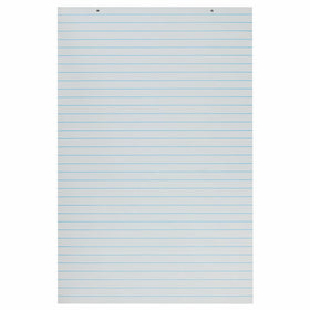 Pacon 9770 Chart Tablets w/Glued Top, Ruled, 24 x 32, White, 70 Sheets