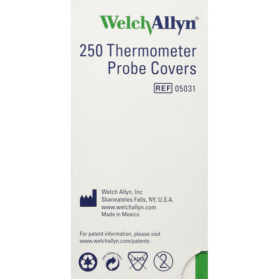 Welch-Allyn Disposable Probe Covers for SureTemp Plus 690 Thermometer - Qty of 250