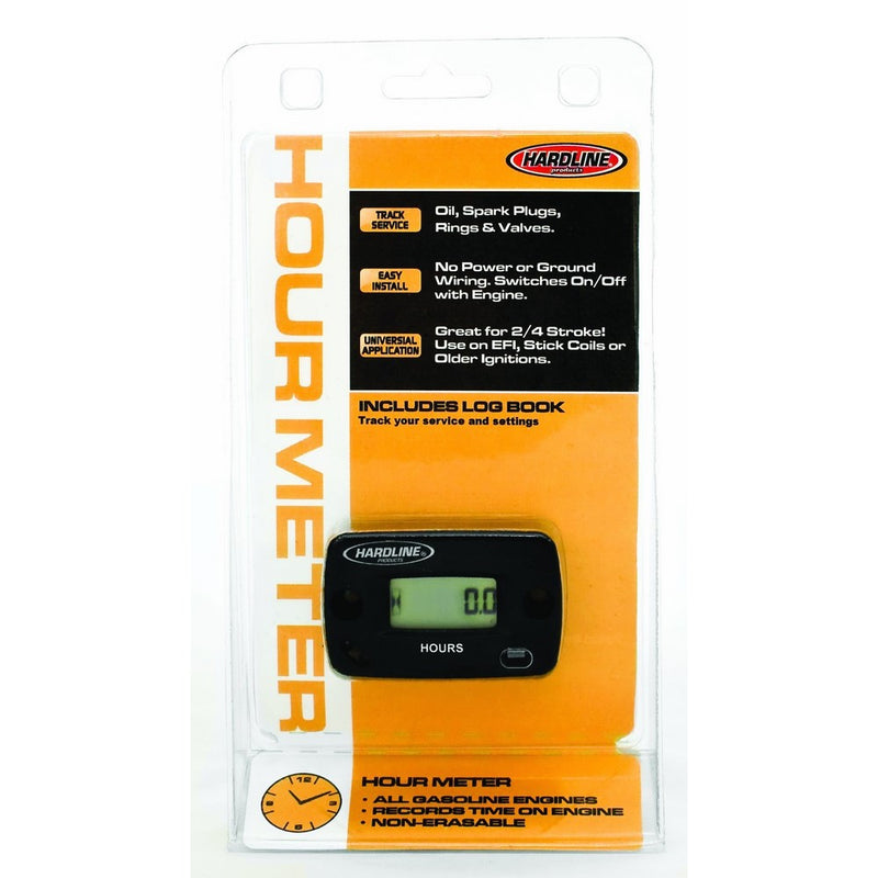 Hardline Products HR-8063-2 Hour Meter for 2-Cylinder Engines