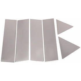 Spec-D Tuning DRP-300C05C Chrysler 300 300C Dodge Magnum Chrome Trim Door Pillars