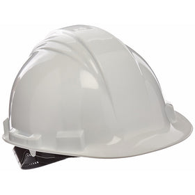Honeywell ANSI Type 1 Pin-Lock Suspension White Hard Hat (RWS-52002)
