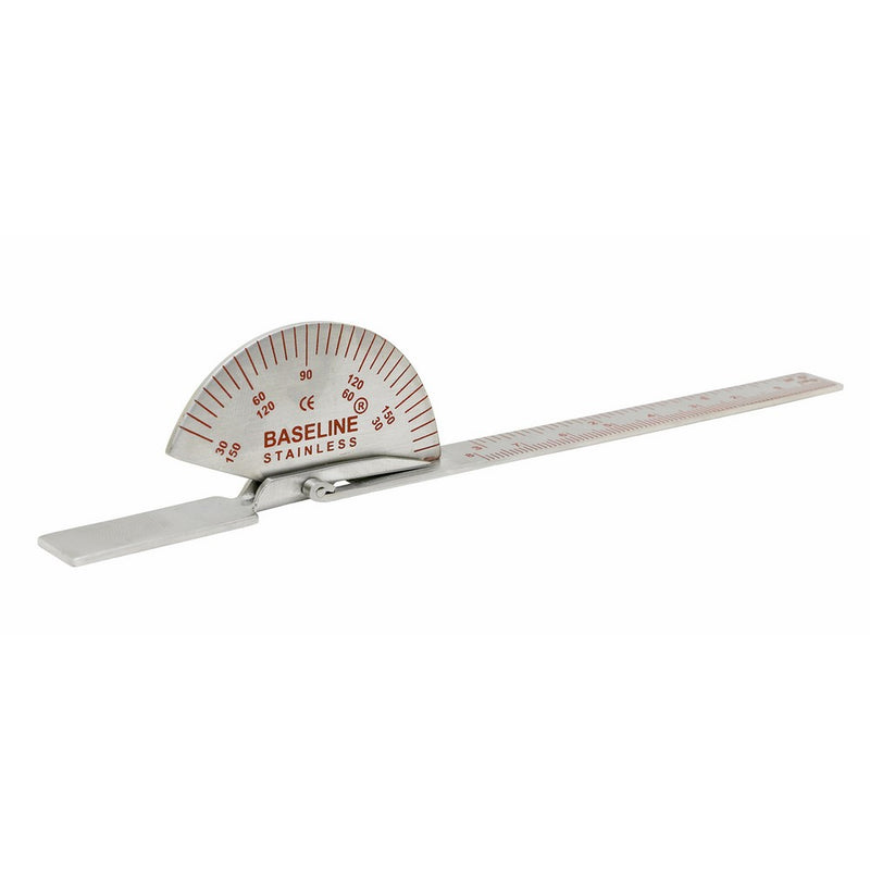 Baseline 12-1010 Stainless Steel Finger Goniometer, 6" Length