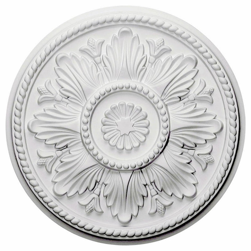 Ekena Millwork CM18ED 18-Inch OD x 5 1/2-Inch ID x 1 3/4-Inch Edinburgh Ceiling Medallion