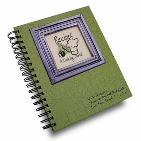 A Cooking Journal - Avocado Green Hard Cover