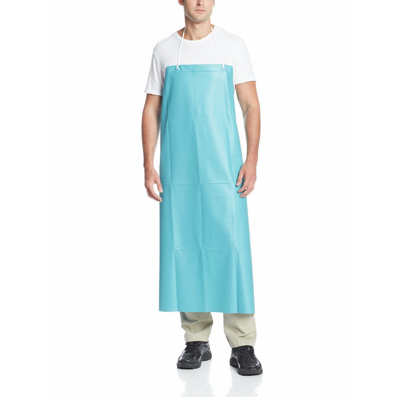 San Jamar 614DVA20-GN Vinyl Food Handling Apron, 45" Length, Green