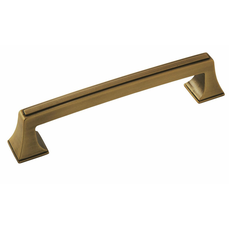 Amerock BP53529GB Mulholland 5-1/16 in (128 mm) Center-to-Center Gilded Bronze Cabinet Pull