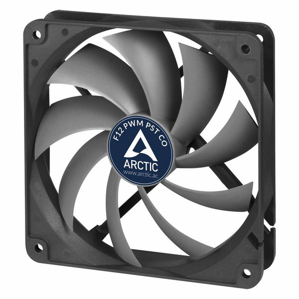 ARCTIC F12 PWM PST CO - 120 mm PWM PST Case Fan for Continuous Operation | Cooler with PST-Port (PWM Sharing Technology) | Regulates RPM in sync