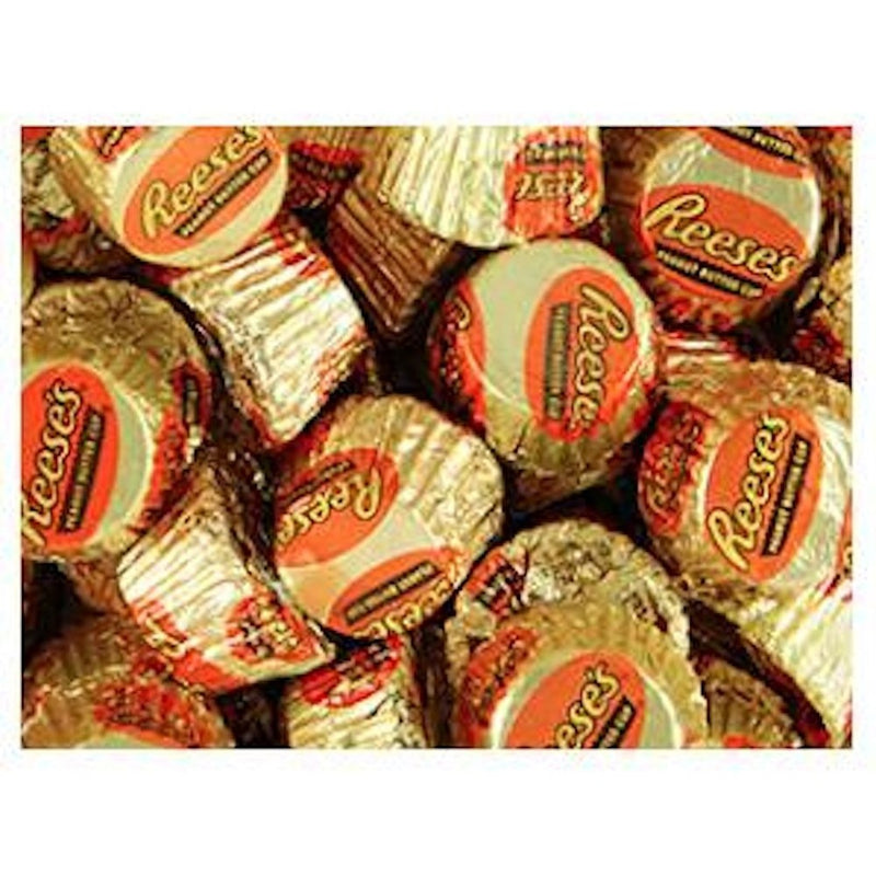 Gold & Orange Mini Reese's Peanut Butter Cups Candy 5LB Bag
