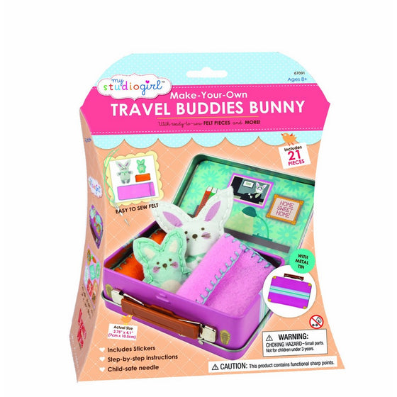 My Studio Girl Travel Buddies - Bunny (21 Pieces)