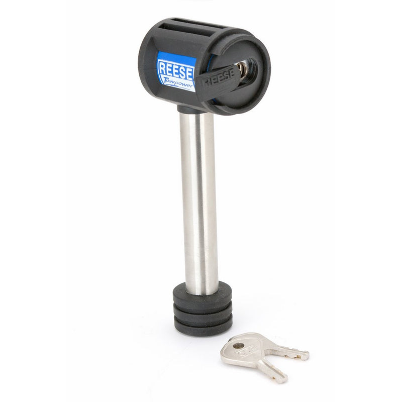 Reese Towpower 7057130 EZ Access II Stainless Steel Class III-V Receiver Lock (5/8" with a 3-1/2" Span)