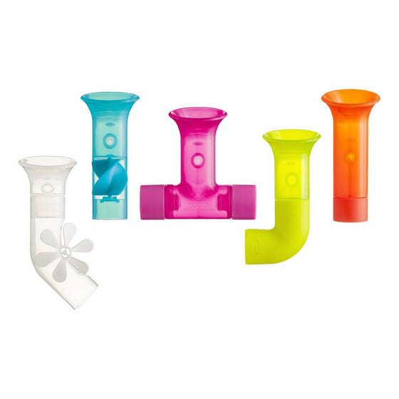 Boon Building Bath Pipes Toy Set, Set of 5